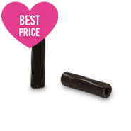 Perline di vetro rocailles bugles speciali twist nero