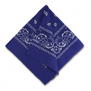 Bandana blu scuro