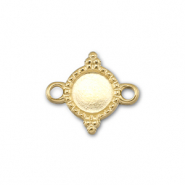 BY31&reg; Distanziatore in acciaio inossidabile con castone per SS20 fondo piatto oro