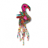 Broches flamingo multicolore