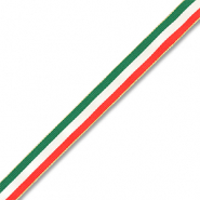 BY31&reg; Nastro con la bandiera dell&rsquo;Italia verde-bianco-rosso-oro