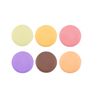 Perline in acrilico disco mix multicolore