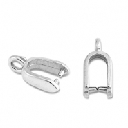 Componenti in acciaio inossidabile gancio per pendente argento