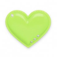 Ciondoli accattivanti cuore verde lime