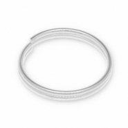 Componenti di metallo DQ anellino brisè argento antico (privo di nichel)