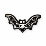 Broches pipistrello nero