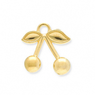 Ciondoli in acciaio inossidabile cerezas oro