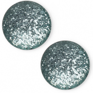 Cabochon Polaris Elements 7 mm classico Paipo verde petrolio