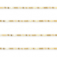 Componenti in acciaio inossidabile catena a rol&ograve; figaro oro