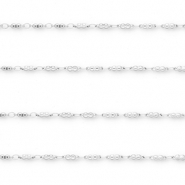 Componenti in acciaio inossidabile catena a rol&ograve; argento