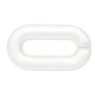 Catena in acrilico 20mm maglie sciolte trasparente