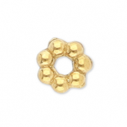 Perline in acciaio inossidabile anello separatore Bali 3mm oro
