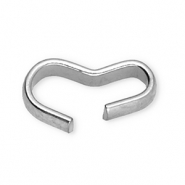 Componenti in acciaio inossidabile connettore doppio argento