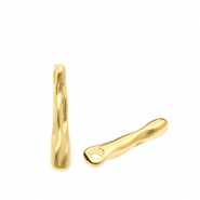 Ciondoli di metallo DQ&reg; barra oro (privo di nichel)