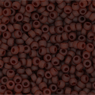 Rocailles Miyuki 8/0 Matted Dk Topaz 8-0134F