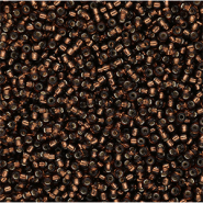 Rocailles Miyuki 15/0 Dk Topaz Silver Lined 15-0005