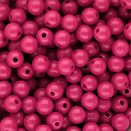 DQ Perline in acrilico 8 mm lucido Rose violet 17-2624 TCX