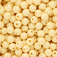 DQ Perline in acrilico 8 mm lucido Pastel yellow 11-0616 TPG