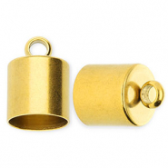 Componenti in acciaio inossidabile terminale &Oslash;10mm con anello oro