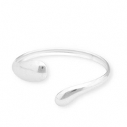 Bracciali in acciaio inossidabile bangle argento
