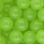 DQ&reg; Perline in acrilico 18 mm lucido verde chiaro