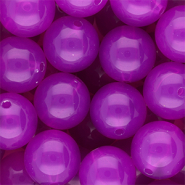 DQ&reg; Perline in acrilico 18 mm lucido viola