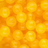 DQ&reg; Perline in acrilico 14 mm lucido giallo caldo