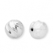 Perline in acciaio inossidabile 16mm argento