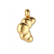 BY31&reg; Ciondoli in acciaio inossidabile croissant oro
