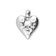 BY31&reg; Ciondoli in acciaio inossidabile cuore oro