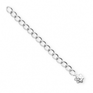 BY31&reg; Componenti in acciaio inossidabile allungatrice set fiore argento