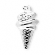 Broches accattivanti in acciaio inossidabile ghiacciolo argento