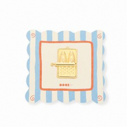 BY31&reg; Ciondoli in ottone Eco-brass sarde in scatola oro