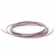 Pelle DQ 1mm tubolare rosa vintage