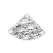 BY31® Componenti in acciaio inossidabile distanziatore ventaglio con 4 anellini argento