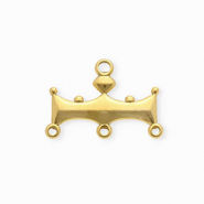 BY31® Componenti in acciaio inossidabile distanziatore barra con 4 anellini oro