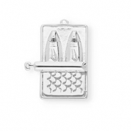 BY31&reg; Ciondoli in ottone Eco-brass sarde in scatola argento