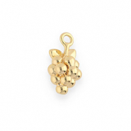 BY31&reg; Ciondoli in ottone Eco-brass a mano uva oro