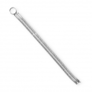 BY31® Ciondoli con catena a serpente in acciaio inossidabile argento