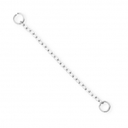 BY31® Ciondoli / distanziatori catena a rolò anchor in acciaio inossidabile argento