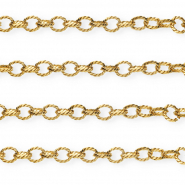 Componenti in acciaio inossidabile catena anchor oro