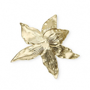 Ciondoli accattivanti a fiore Oro
