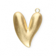 Ciondoli accattivanti a cuore Oro
