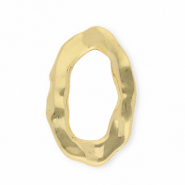 Ciondoli accattivanti / distanziatore ovale Oro