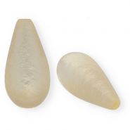 Perline Super Polaris Elements goccia lucida beige