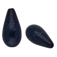 Perline Polaris Elements a forma di goccia Paipolas blu notte