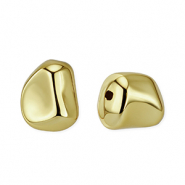 Perline in acrilico nugget oro