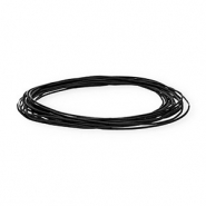 Pelle 1mm tubolare nero