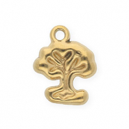 Ciondoli in acciaio inossidabile albero oro