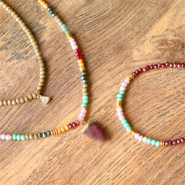 Set di ispirazione Articoli di moda con nuove perline sfaccettate